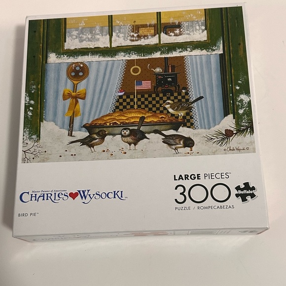 ๐งฉ Buffalo Games - Charles Wysocki - "Bird Pie" Jigsaw Puzzle ๐๏ธ - Picture 1 of 2